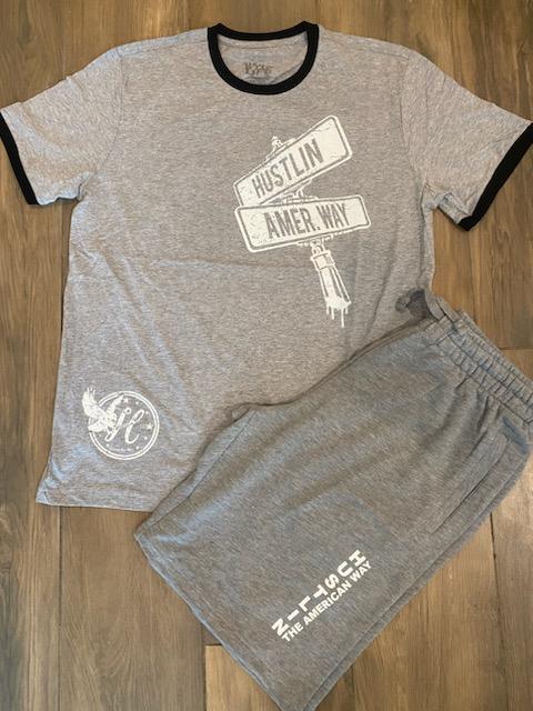 Gray Street Poll Short Set