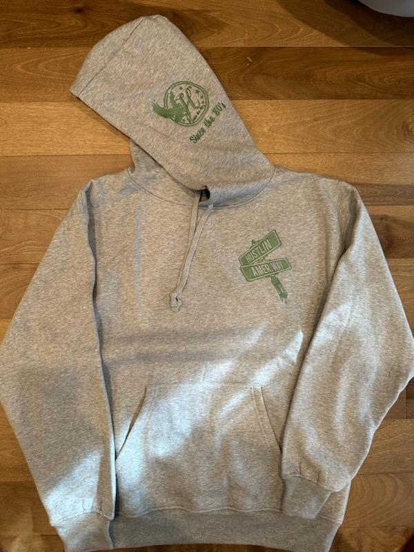 Gray and Hunter Green Street Pole